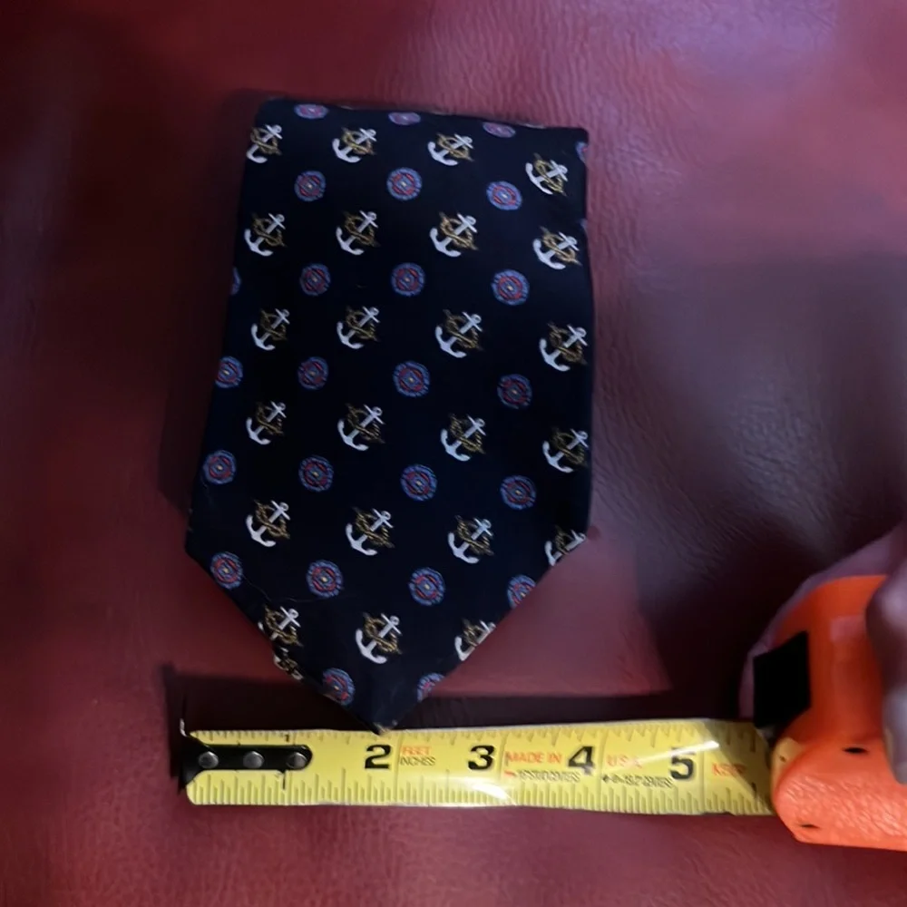 Tango Nautical Print Tie-54”